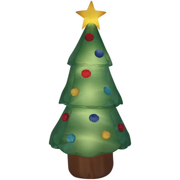 Gemmy Industries Airblown® Giant Christmas Tree Inflatable Wayfair Canada